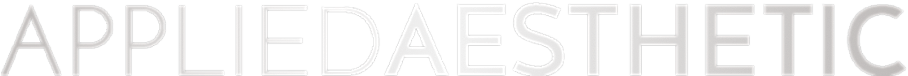 Applied Aesthetic logo design and branding.